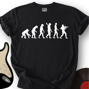 Evolution of a Violin Player T-Shirt