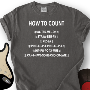 How To Count T-Shirt