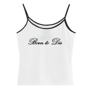 Born to Die Y2K Tank Top