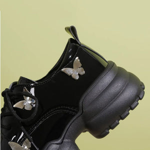 Butterfly Platform Boots