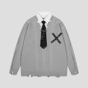 Grunge Academia Sweater