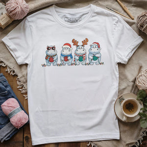 Hippo Knitmas T-shirt