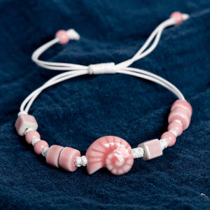 Mermaidcore Shell Bead Bracelet