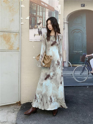 Tie Dye Maxi Dress