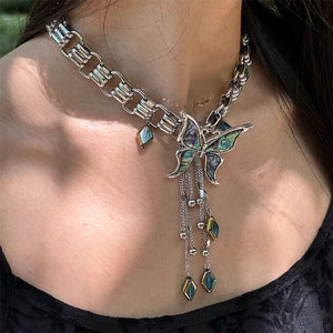 Fairycore Aesthetic Butterfly Choker
