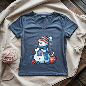 Frost and Knit Lady V-neck