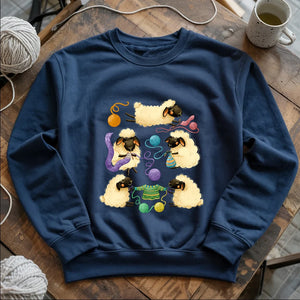 Sheep Knitter Sweatshirt