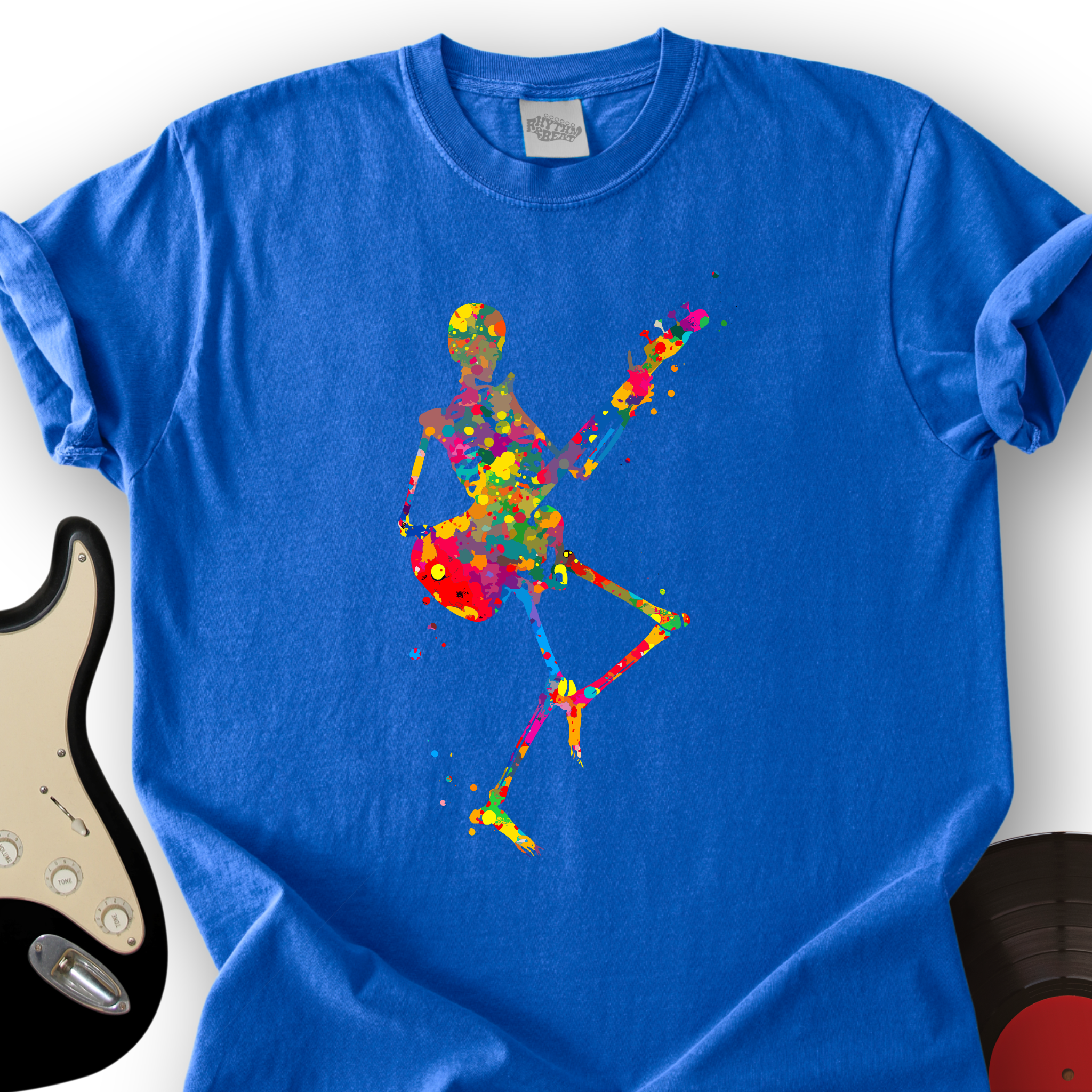 Colorful Souls Guitar T-Shirt
