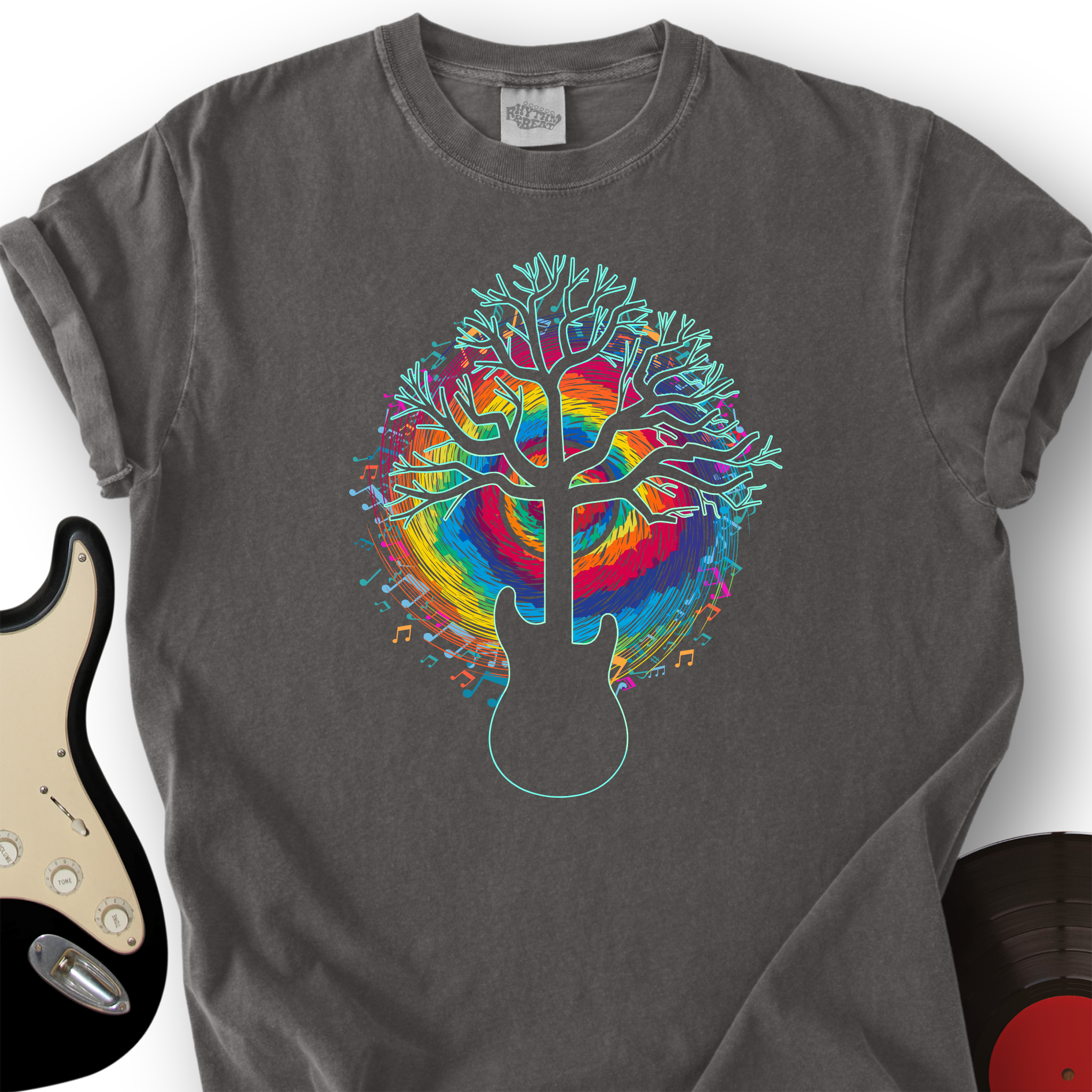 Colorful Guitar T-Shirt