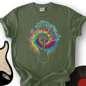 Colorful Guitar T-Shirt