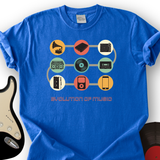 Evolution of Music T-Shirt