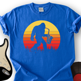 BigFoot Playing Sax T-Shirt