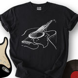 Guitar Sketch T-Shirt