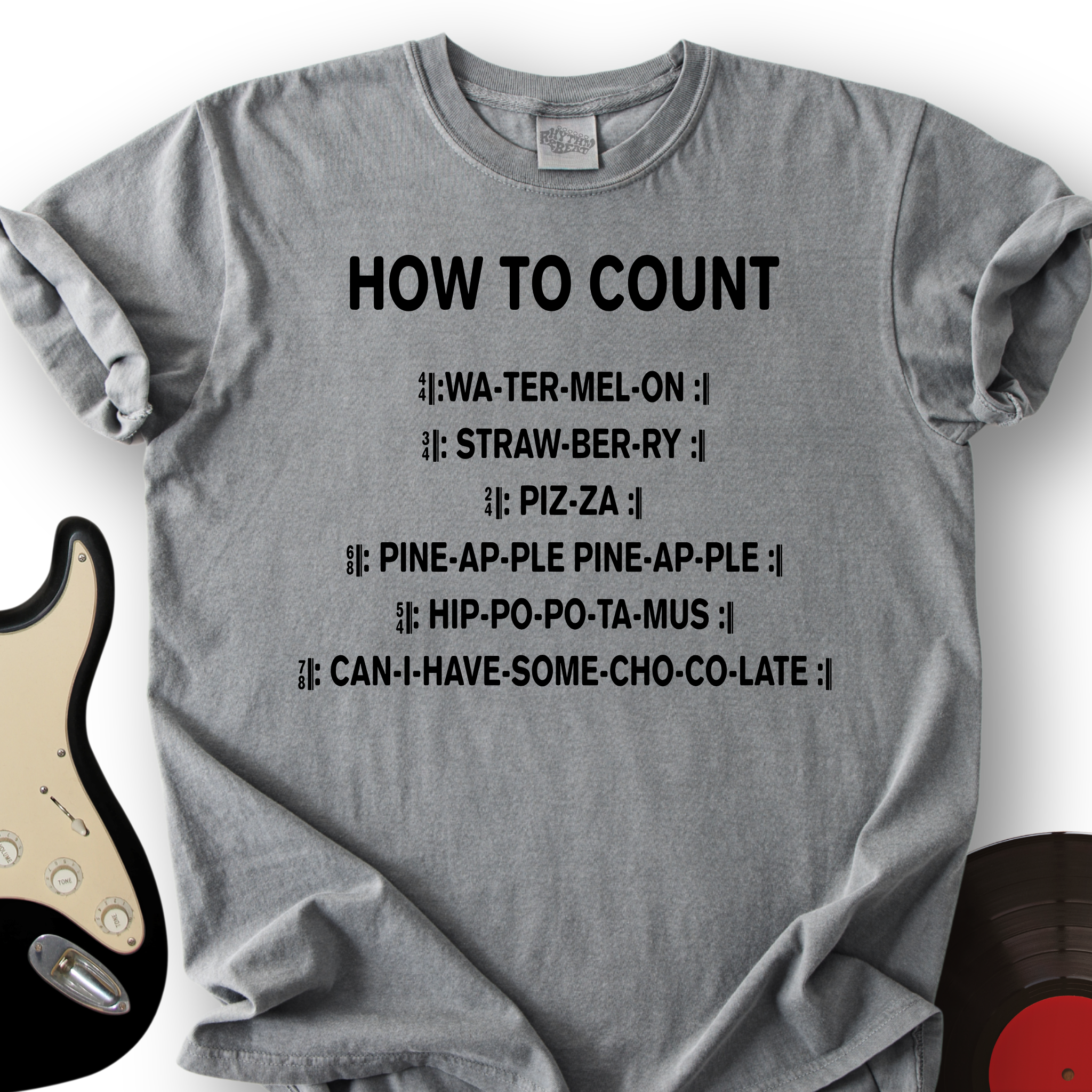 How To Count T-Shirt