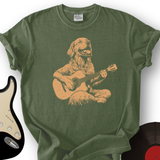 Golden Retriever Guitar T-Shirt