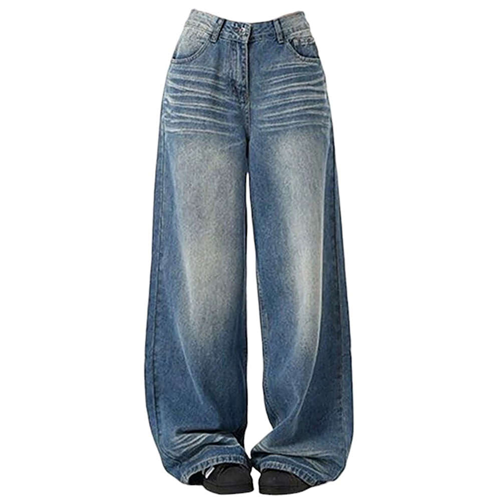90s Faded Wash Baggy Jeans