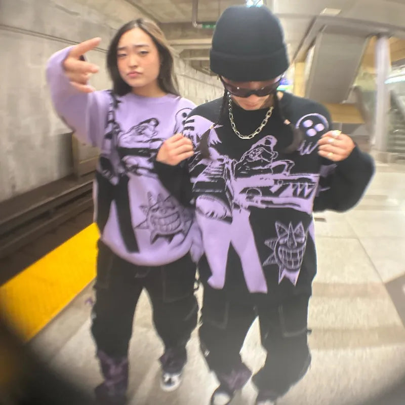 Anime Knitted Sweater