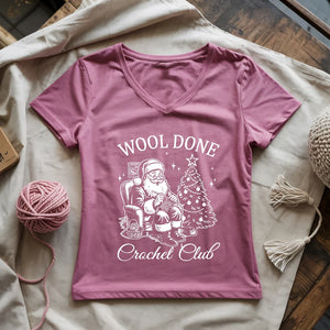 Wool Done Lady V-neck