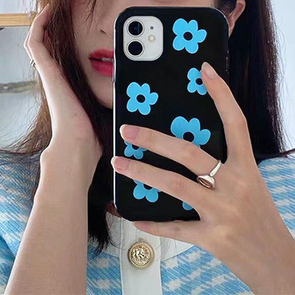 Blue Flower iPhone Case