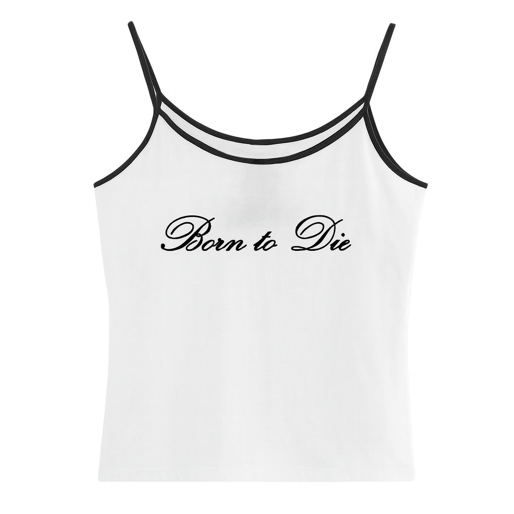 Born to Die Y2K Tank Top