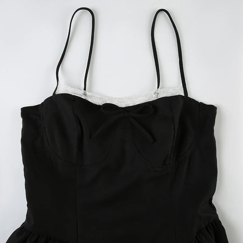 Bow Bubble Mini Dress