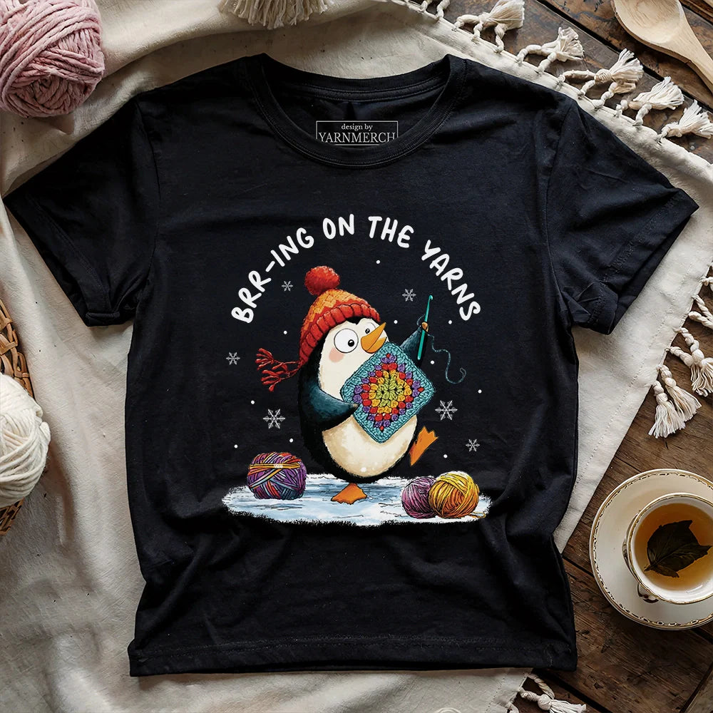 Brr-ing On The Yarns T-shirt