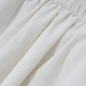 Coquette Crop Top & Mini Skirt Two Piece Set