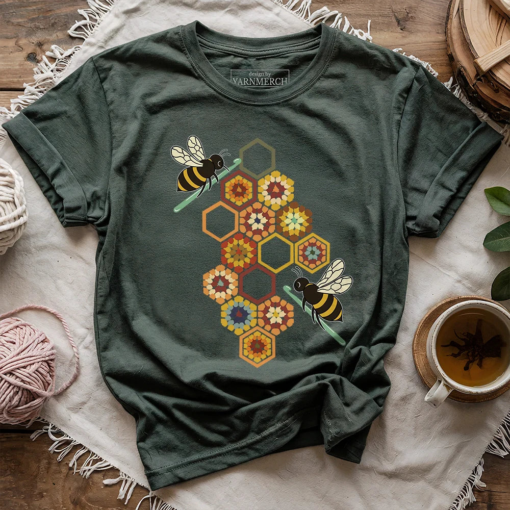 Crochet Bees T-shirt