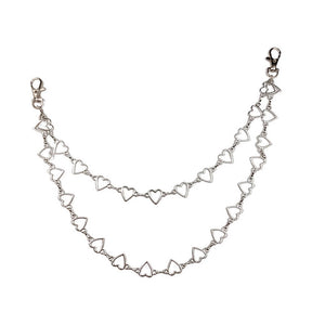 Heart Layered Pant Chain
