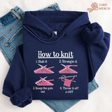 How To Knit Hoodie