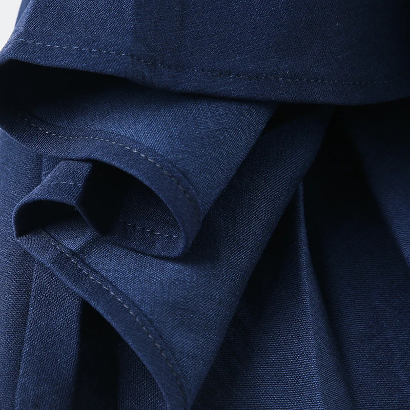 Nautical Button Mini Dress