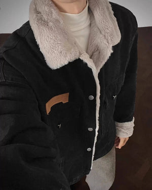Sherpa Denim Jacket