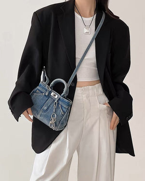 Blue Jeans Y2K Mini Handbag