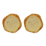Vintage Aesthetic Coin Earrings