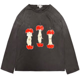 Apple Core Graphic Long Sleeve Tee