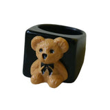 Bear Chunky Ring
