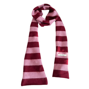 Berry Milkshake Stripe Scarf