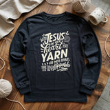 Jesus And Yarn Long Sleeve T-shirt