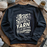 Jesus And Yarn Sweatshirt