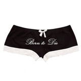 Born to Die Lace Micro Shorts