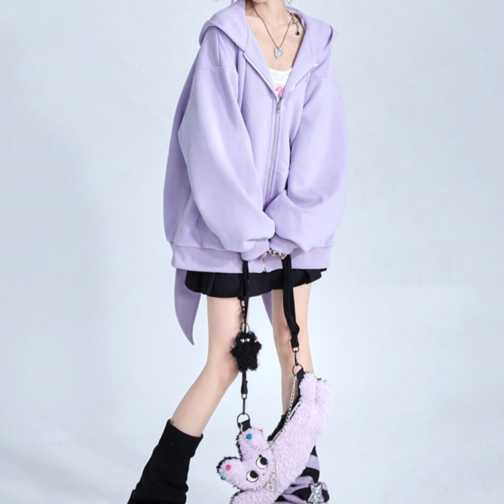 Bunny Ears Oversized Hoodie