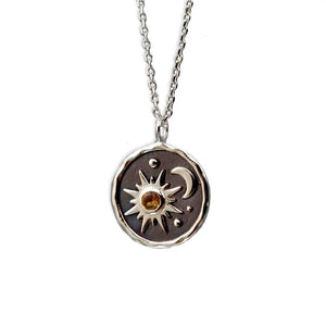 Celestial Aesthetic Pendant Necklace