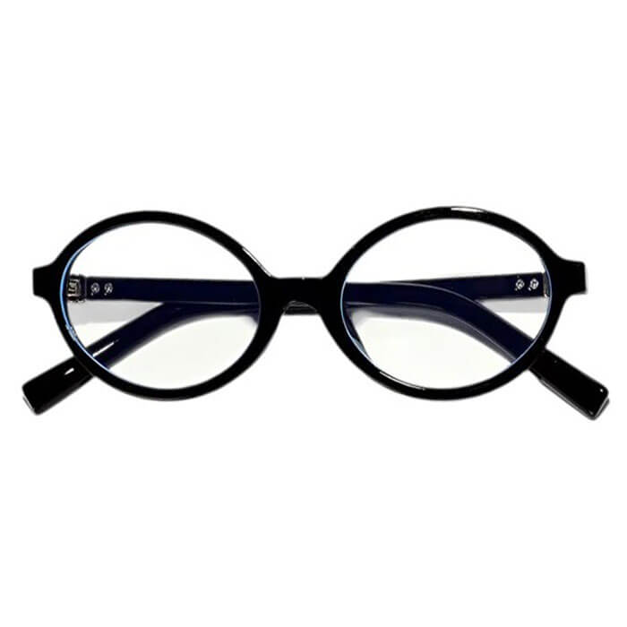 Clear Lens Oval Sunglasses