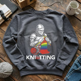 Knight Knitting Sweatshirt