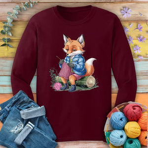 Foxtastic Knit Long Sleeve T-shirt