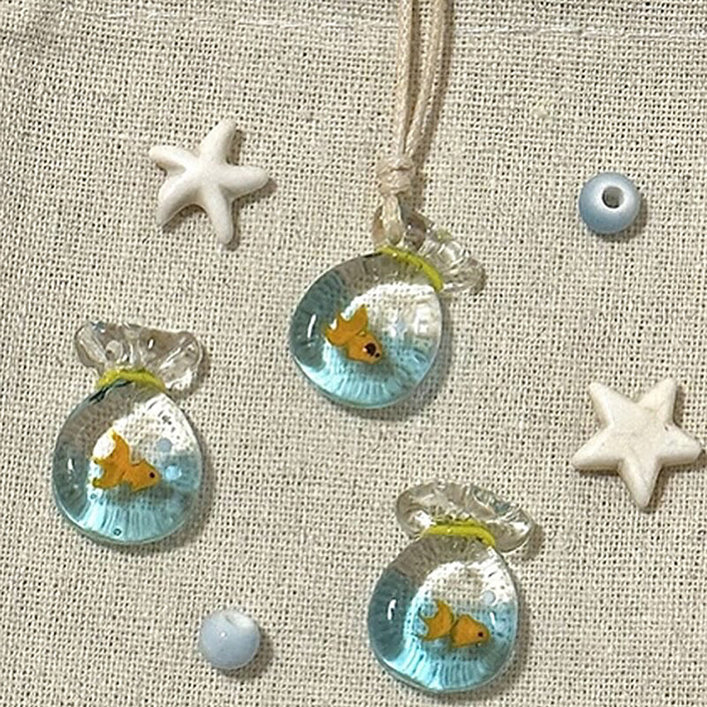 Goldfish Pendant Necklace