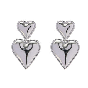 Heart Chunky Earrings