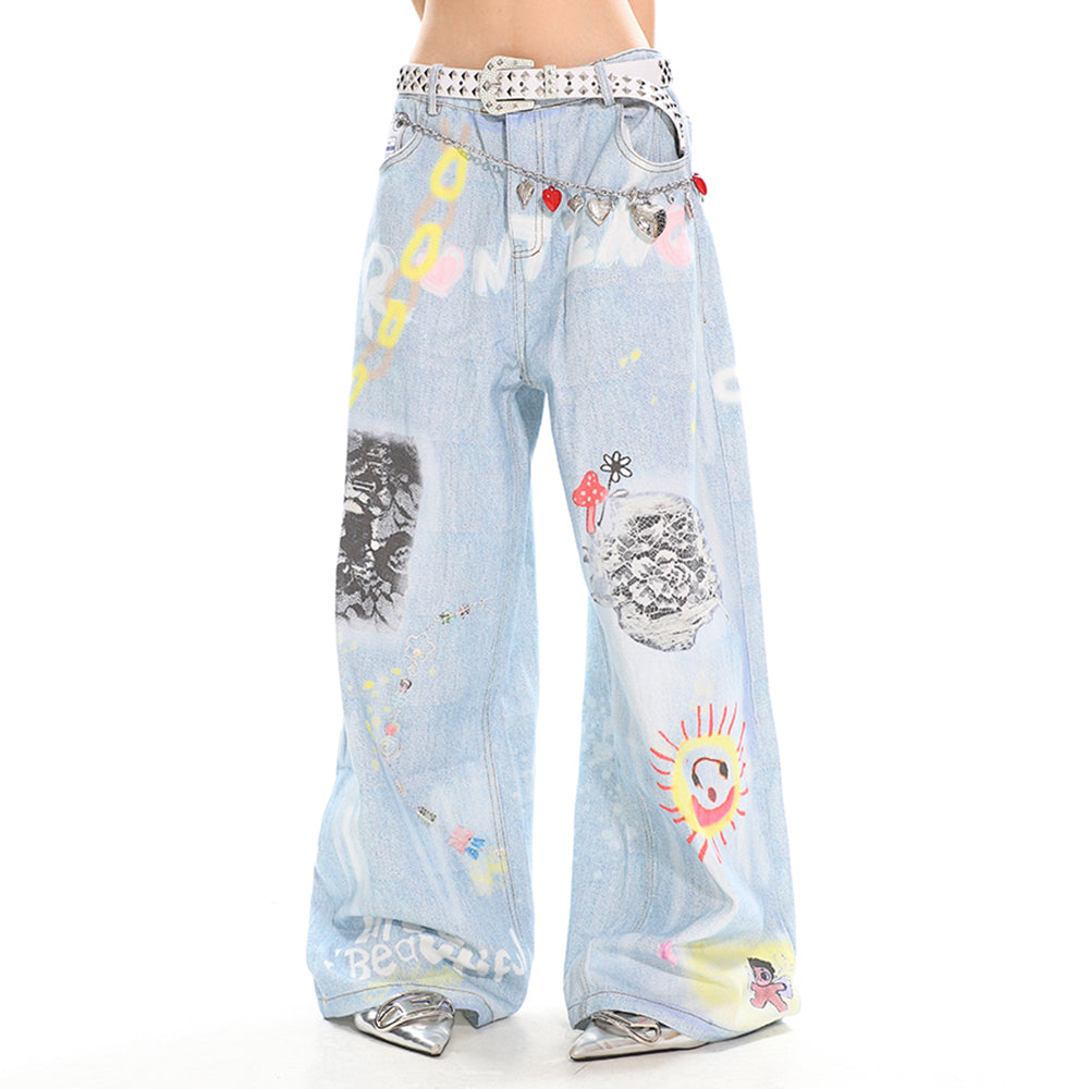 Indie Kid Baggy Jeans