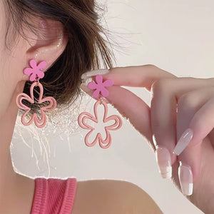 Indie Aesthetic Flower Earrings