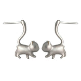 Kitten Stud Earrings